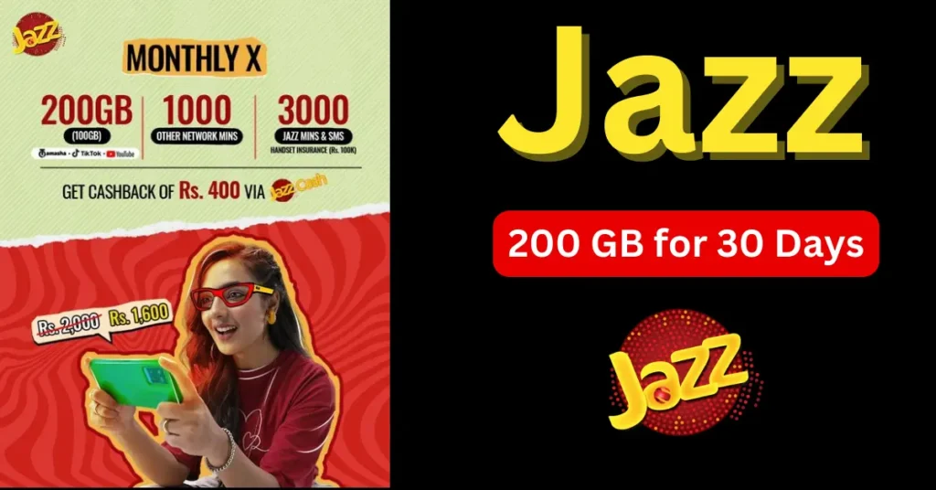 Jazz Monthly X Package Cash Back