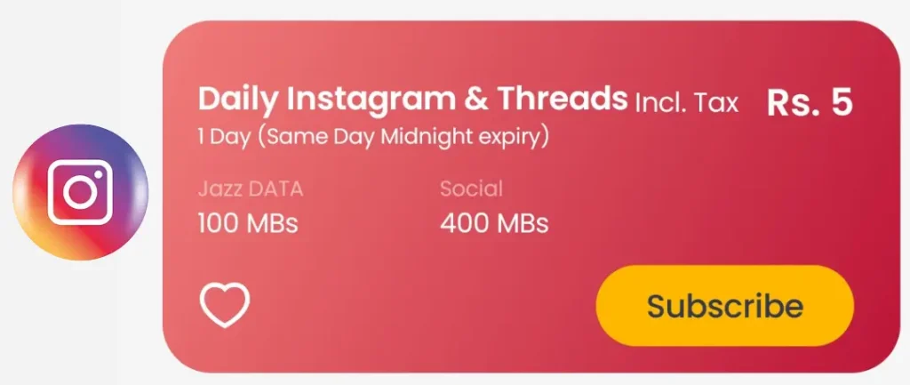 Jazz Instagram Package Code 7 Jazz Instagram Package